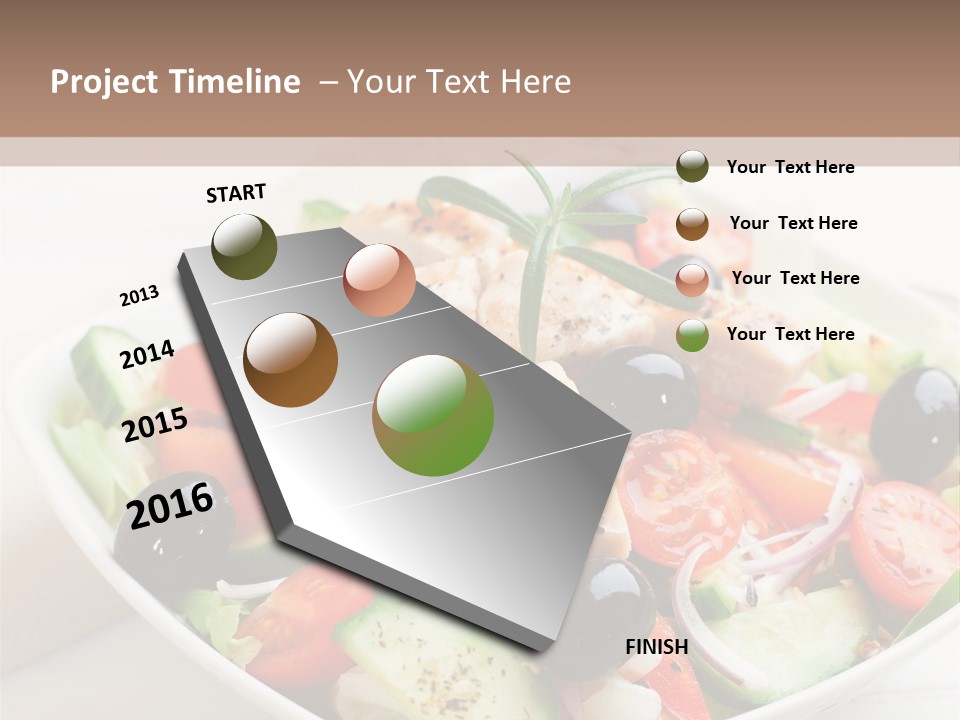 Dish Meal Dinner PowerPoint Template