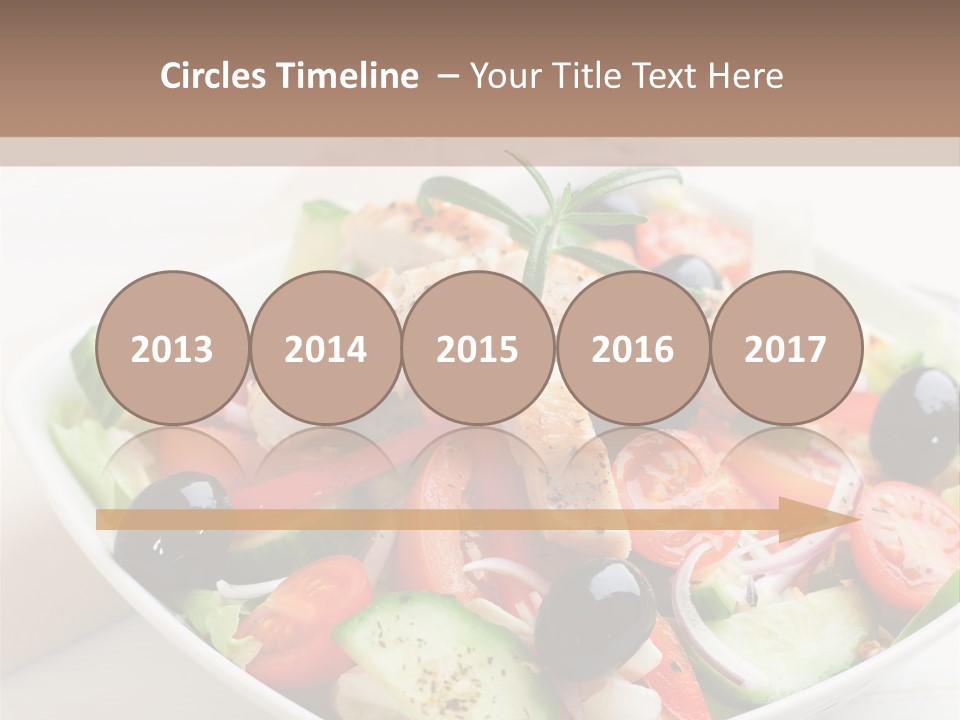 Dish Meal Dinner PowerPoint Template