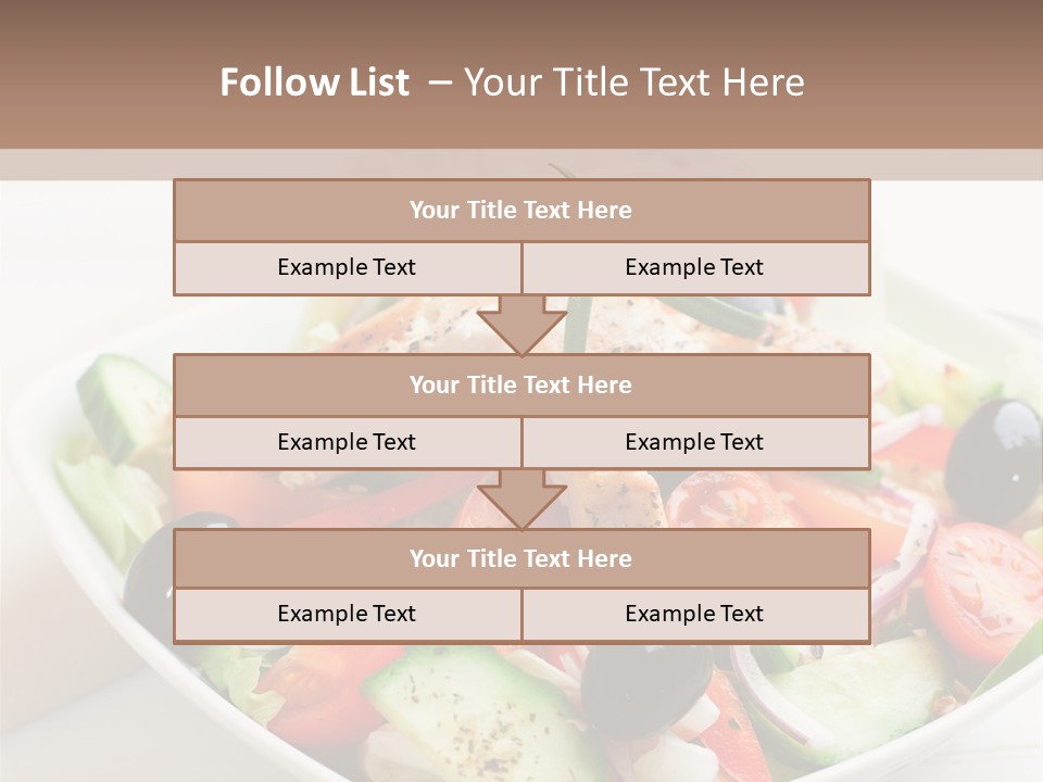 Dish Meal Dinner PowerPoint Template