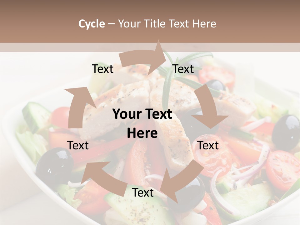 Dish Meal Dinner PowerPoint Template