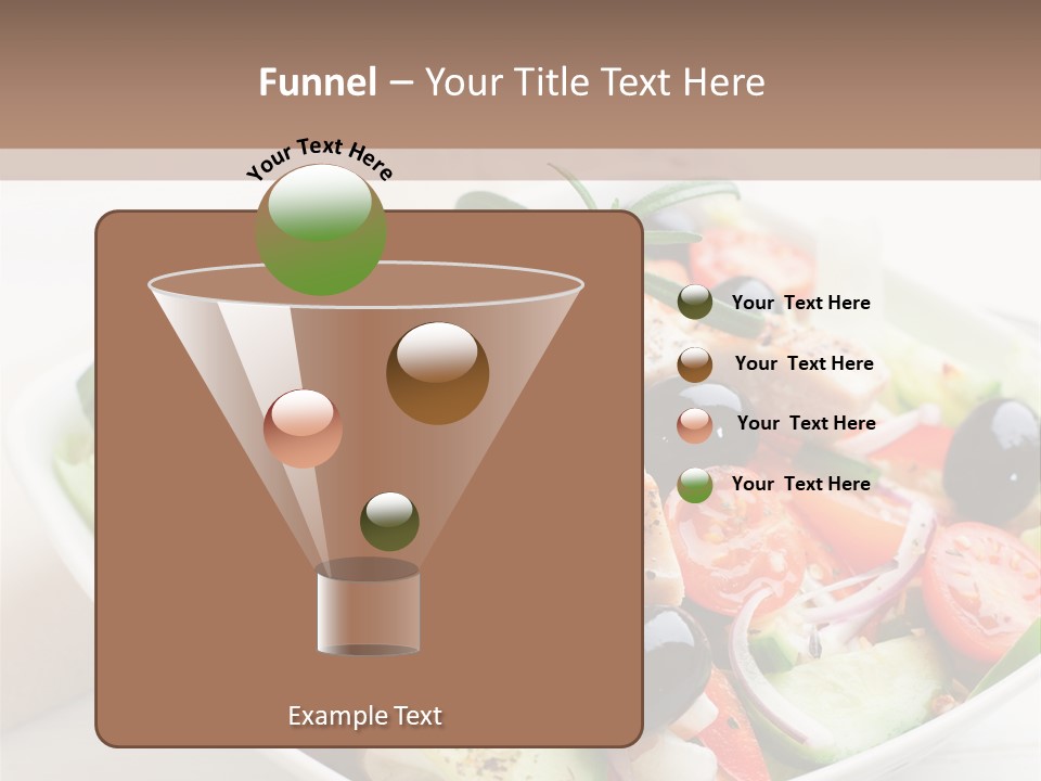 Dish Meal Dinner PowerPoint Template
