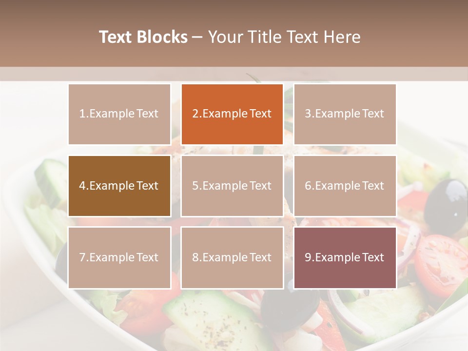 Dish Meal Dinner PowerPoint Template