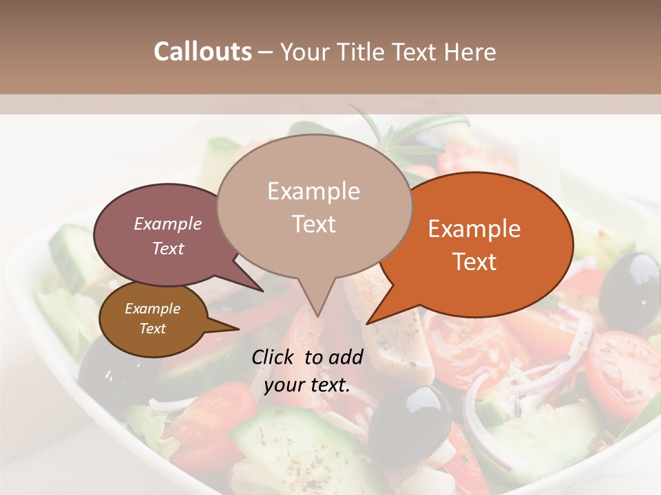 Dish Meal Dinner PowerPoint Template