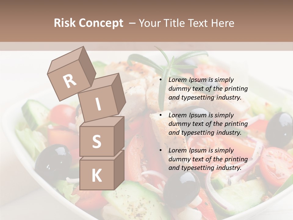 Dish Meal Dinner PowerPoint Template