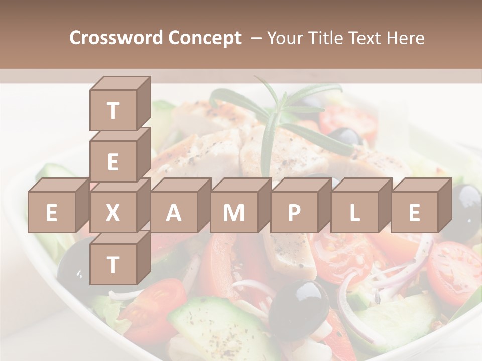 Dish Meal Dinner PowerPoint Template