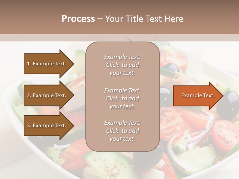 Dish Meal Dinner PowerPoint Template