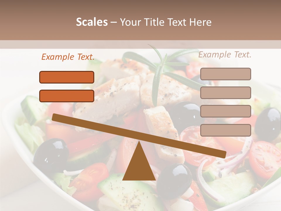 Dish Meal Dinner PowerPoint Template