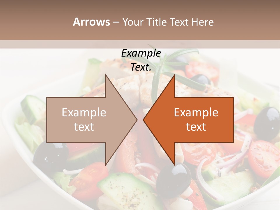 Dish Meal Dinner PowerPoint Template