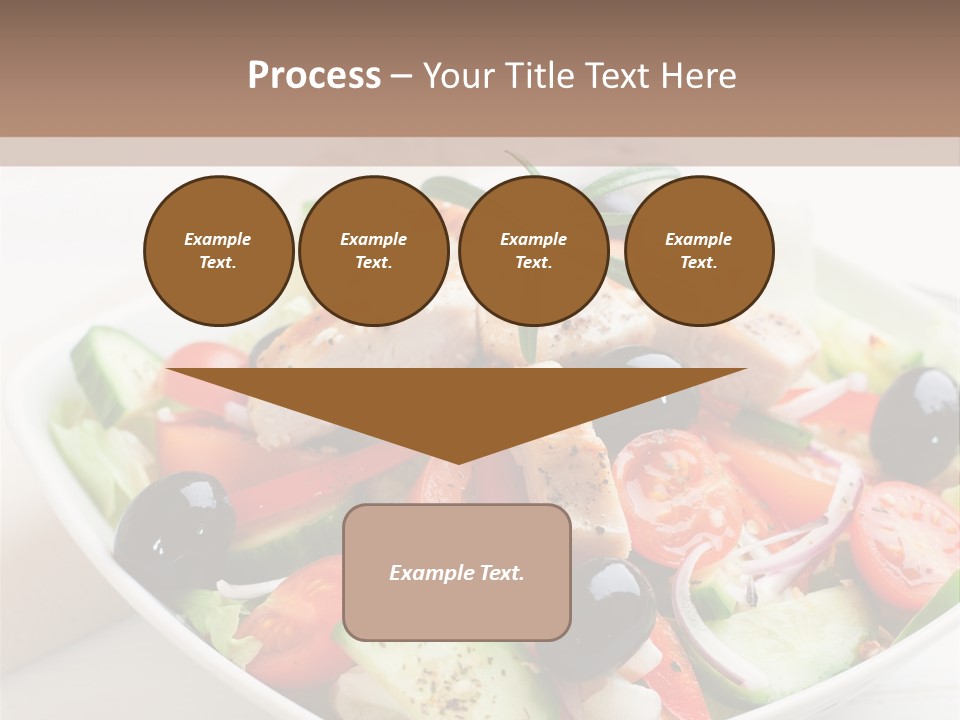 Dish Meal Dinner PowerPoint Template