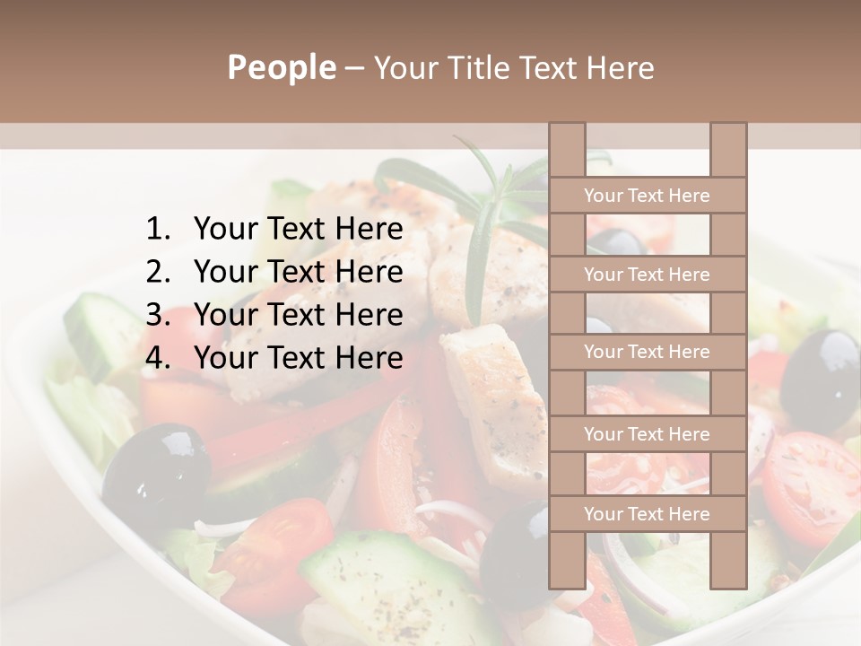 Dish Meal Dinner PowerPoint Template