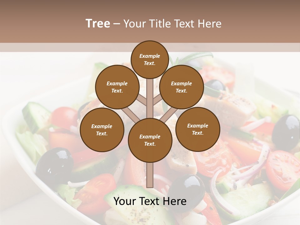 Dish Meal Dinner PowerPoint Template