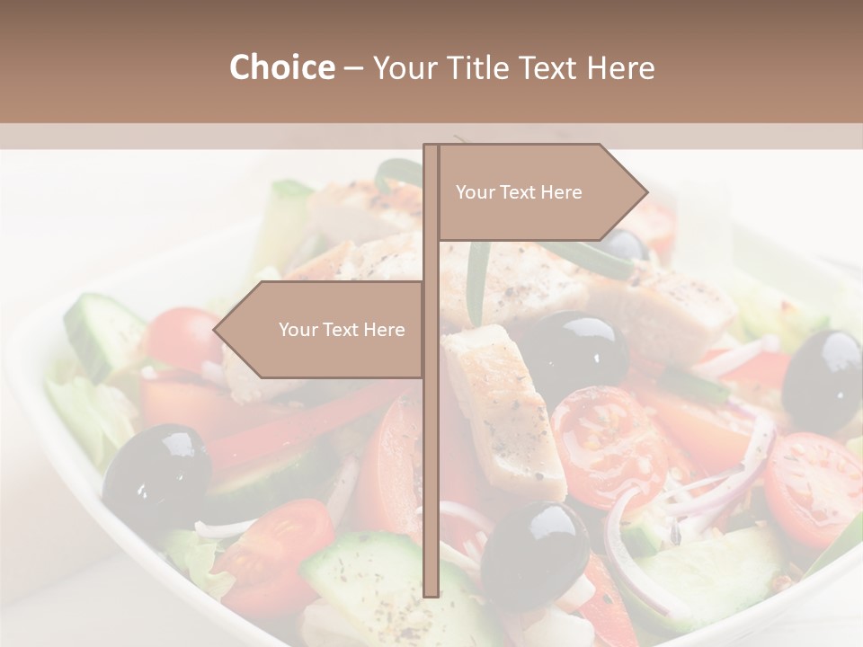 Dish Meal Dinner PowerPoint Template