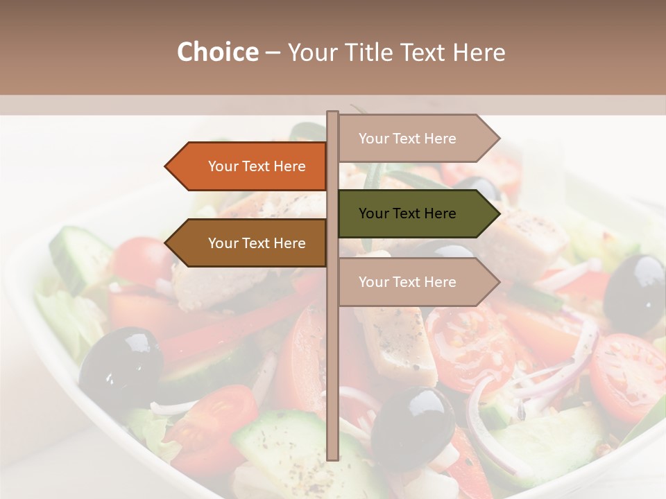 Dish Meal Dinner PowerPoint Template