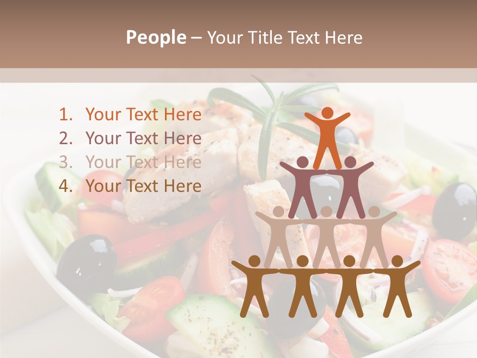 Dish Meal Dinner PowerPoint Template