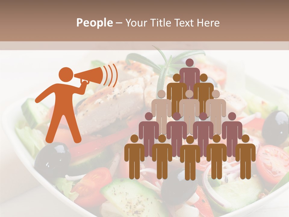 Dish Meal Dinner PowerPoint Template