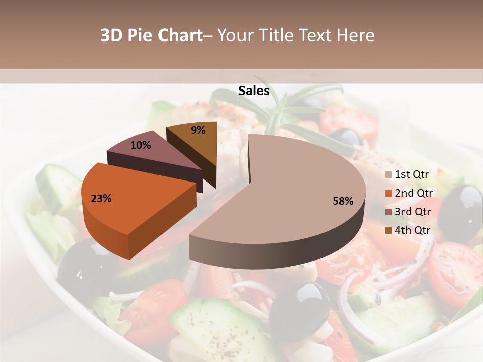 Dish Meal Dinner PowerPoint Template