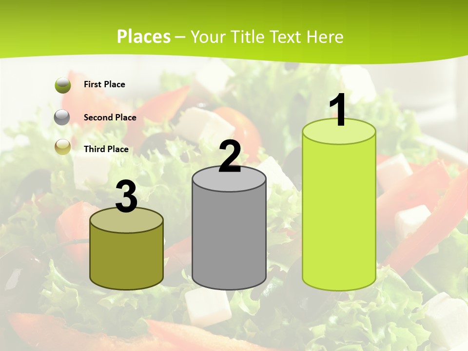 Olives Appetizer Closeup PowerPoint Template