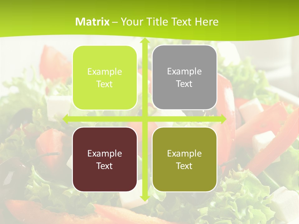 Olives Appetizer Closeup PowerPoint Template