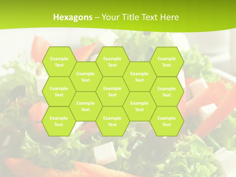 Olives Appetizer Closeup PowerPoint Template