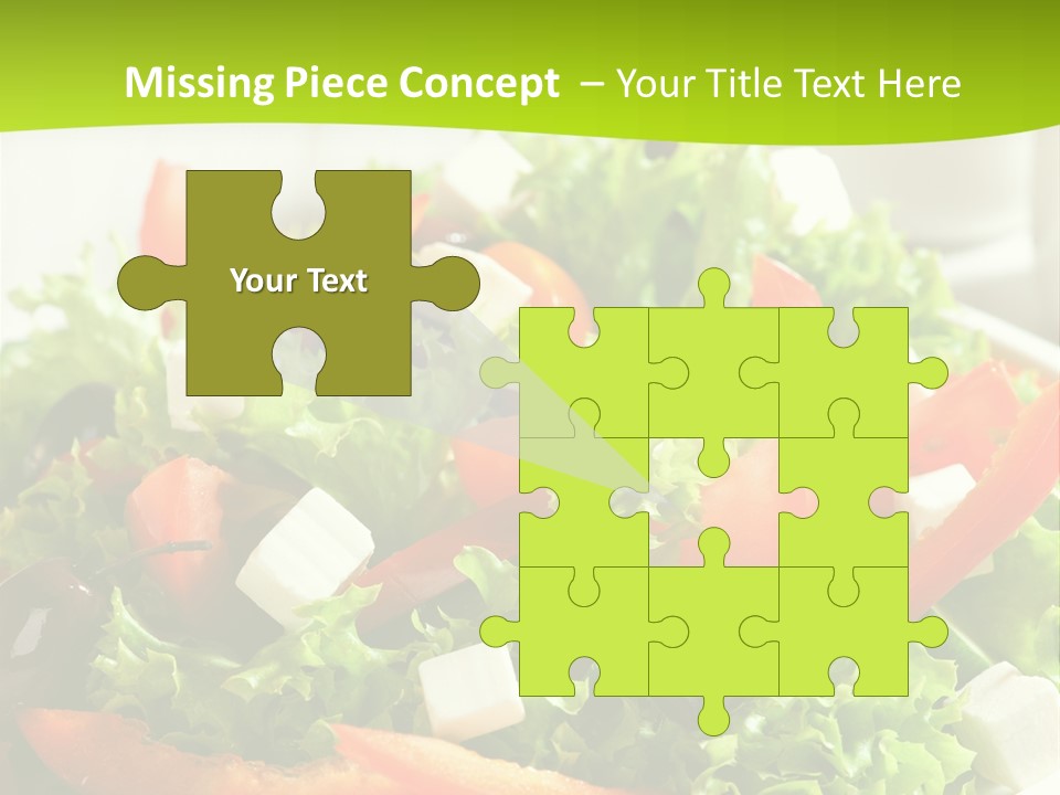 Olives Appetizer Closeup PowerPoint Template