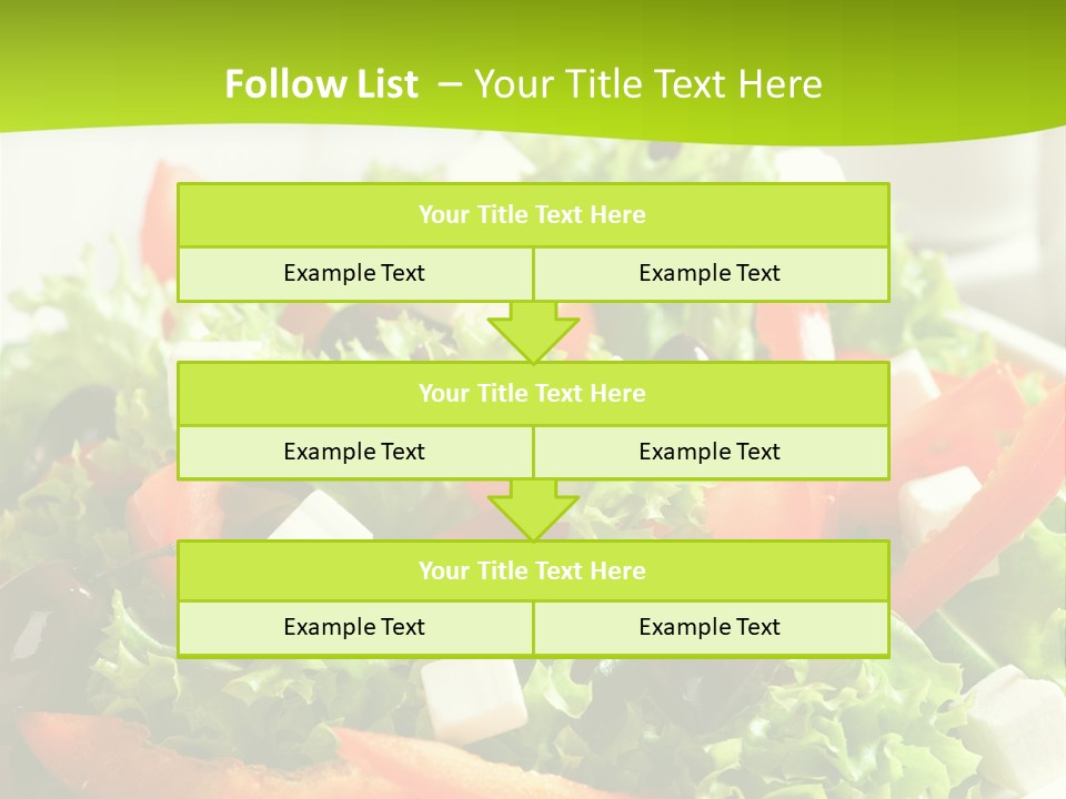 Olives Appetizer Closeup PowerPoint Template