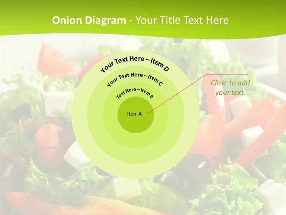 Olives Appetizer Closeup PowerPoint Template