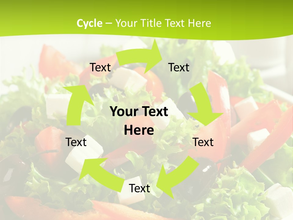 Olives Appetizer Closeup PowerPoint Template