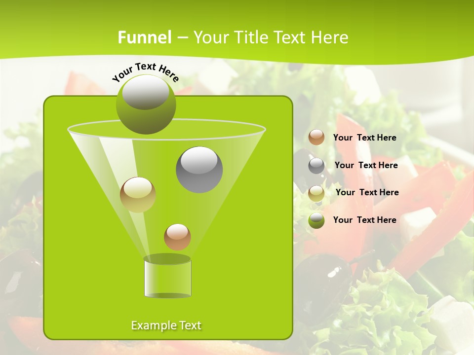 Olives Appetizer Closeup PowerPoint Template