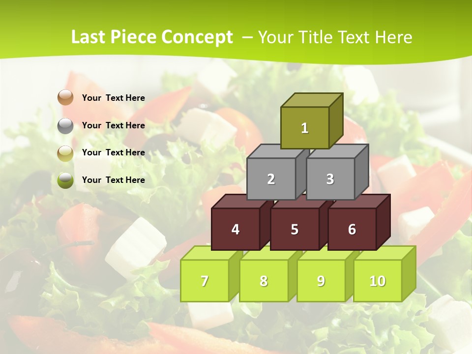 Olives Appetizer Closeup PowerPoint Template