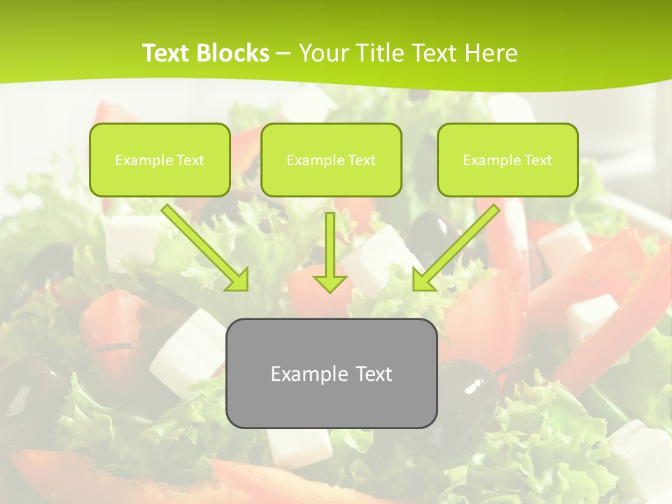 Olives Appetizer Closeup PowerPoint Template