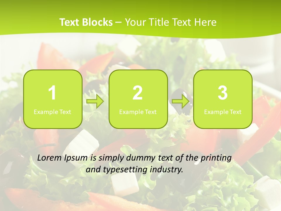 Olives Appetizer Closeup PowerPoint Template