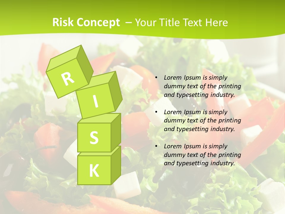 Olives Appetizer Closeup PowerPoint Template