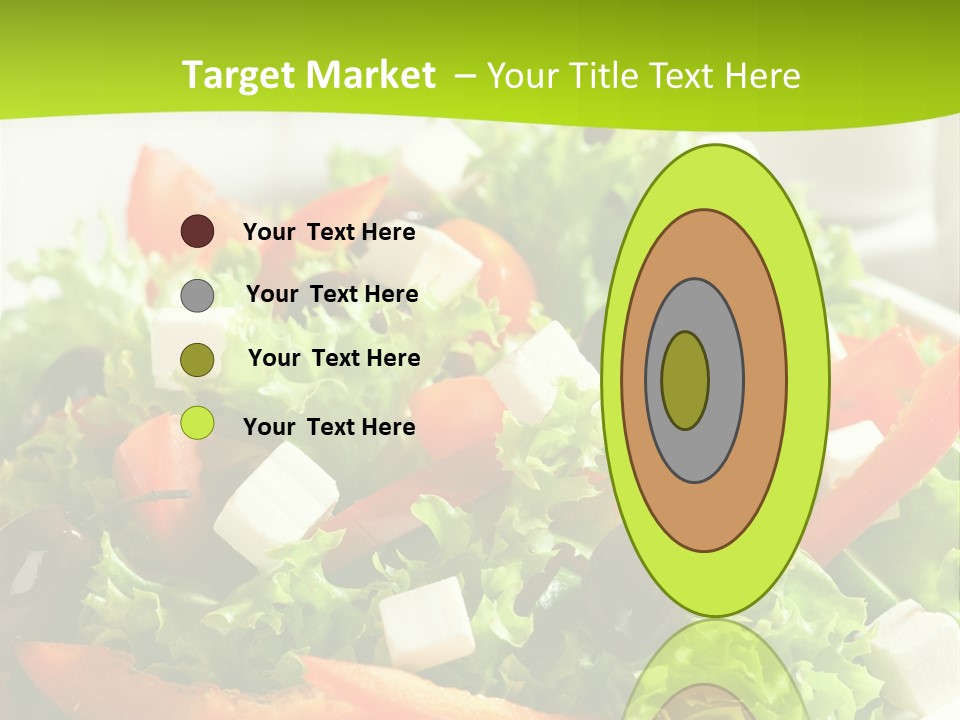 Olives Appetizer Closeup PowerPoint Template