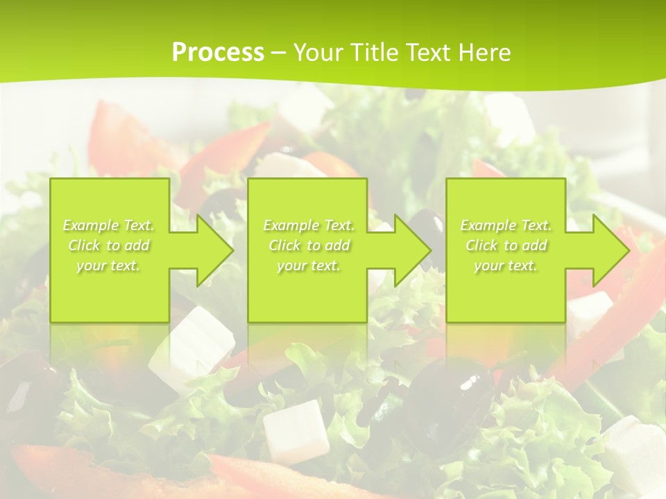 Olives Appetizer Closeup PowerPoint Template