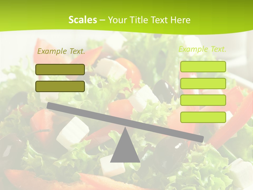 Olives Appetizer Closeup PowerPoint Template
