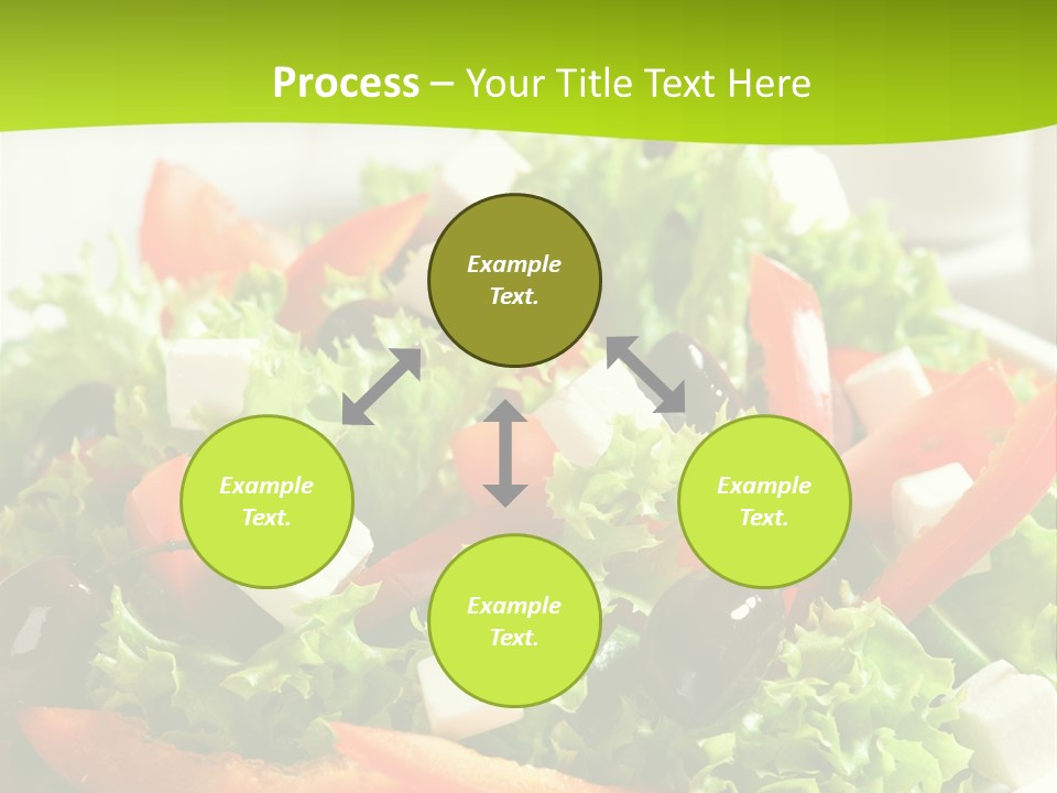 Olives Appetizer Closeup PowerPoint Template