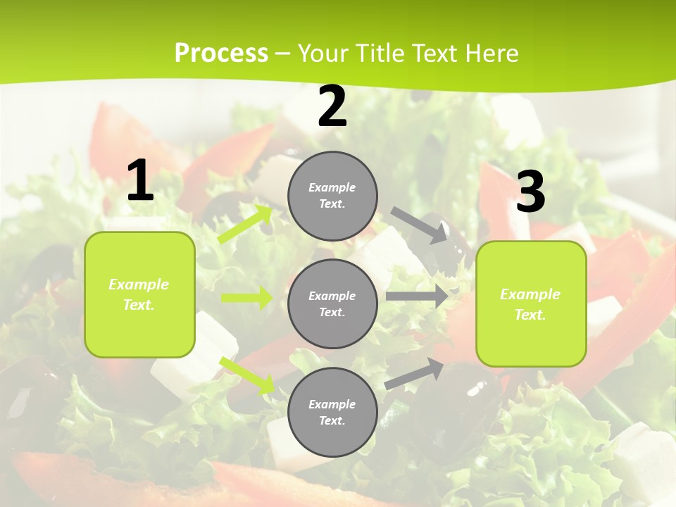 Olives Appetizer Closeup PowerPoint Template