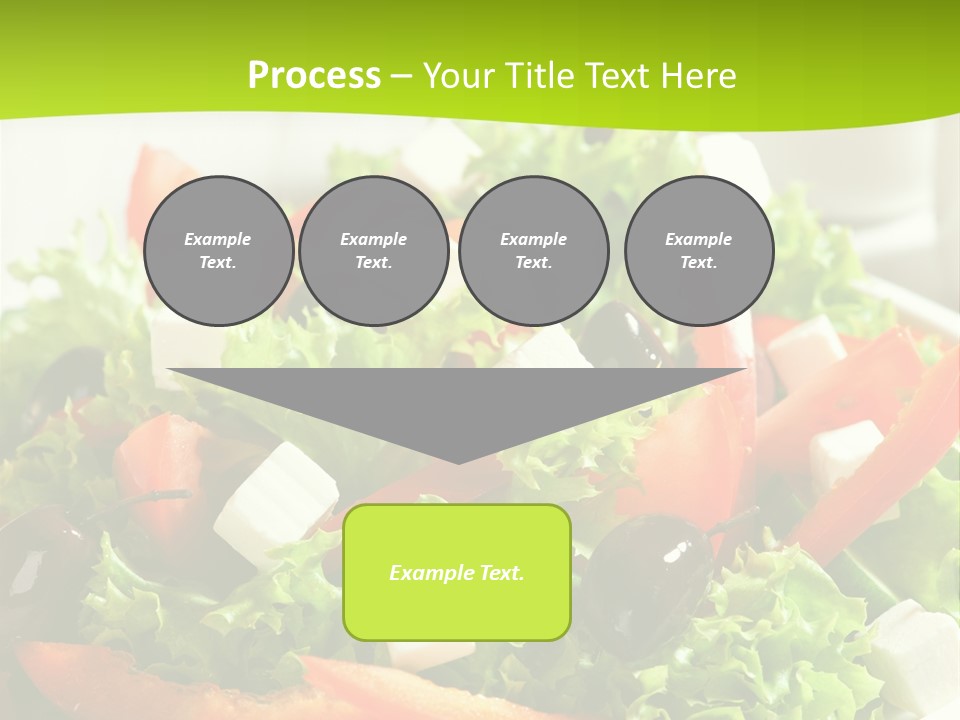 Olives Appetizer Closeup PowerPoint Template
