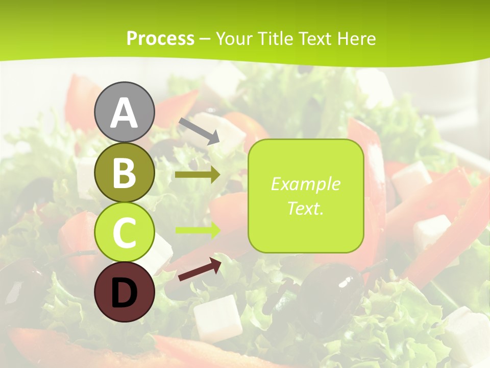 Olives Appetizer Closeup PowerPoint Template