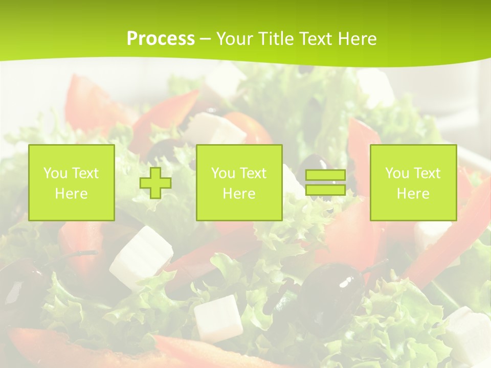 Olives Appetizer Closeup PowerPoint Template