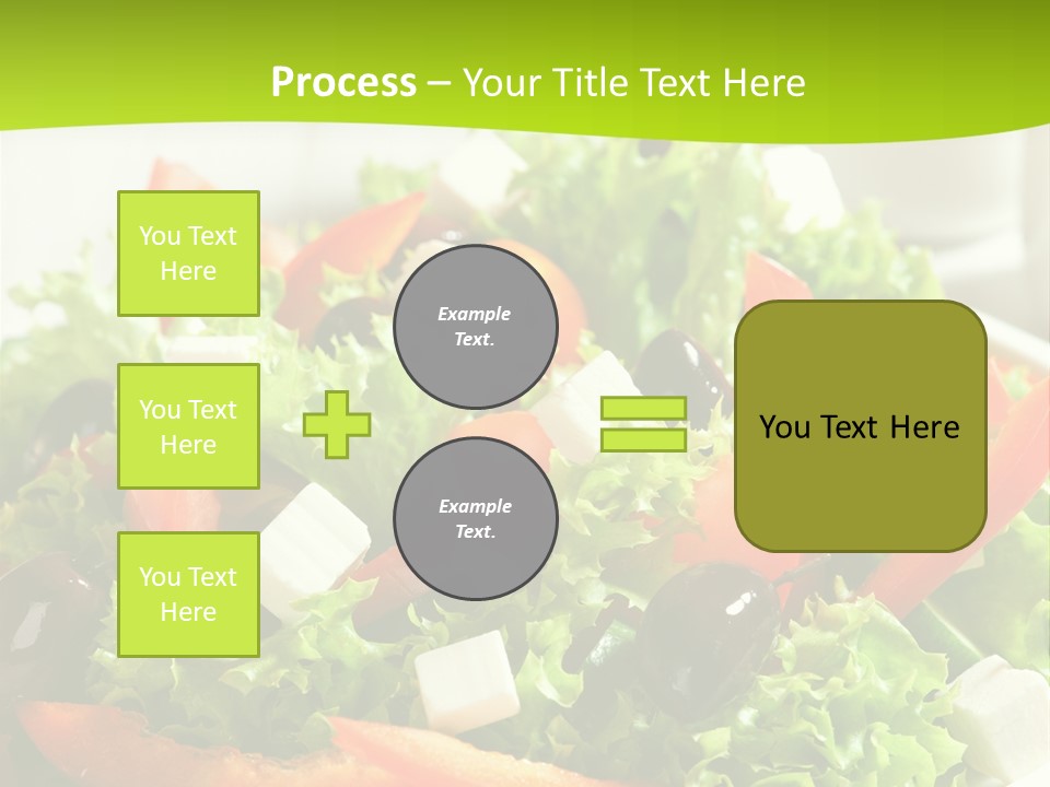 Olives Appetizer Closeup PowerPoint Template