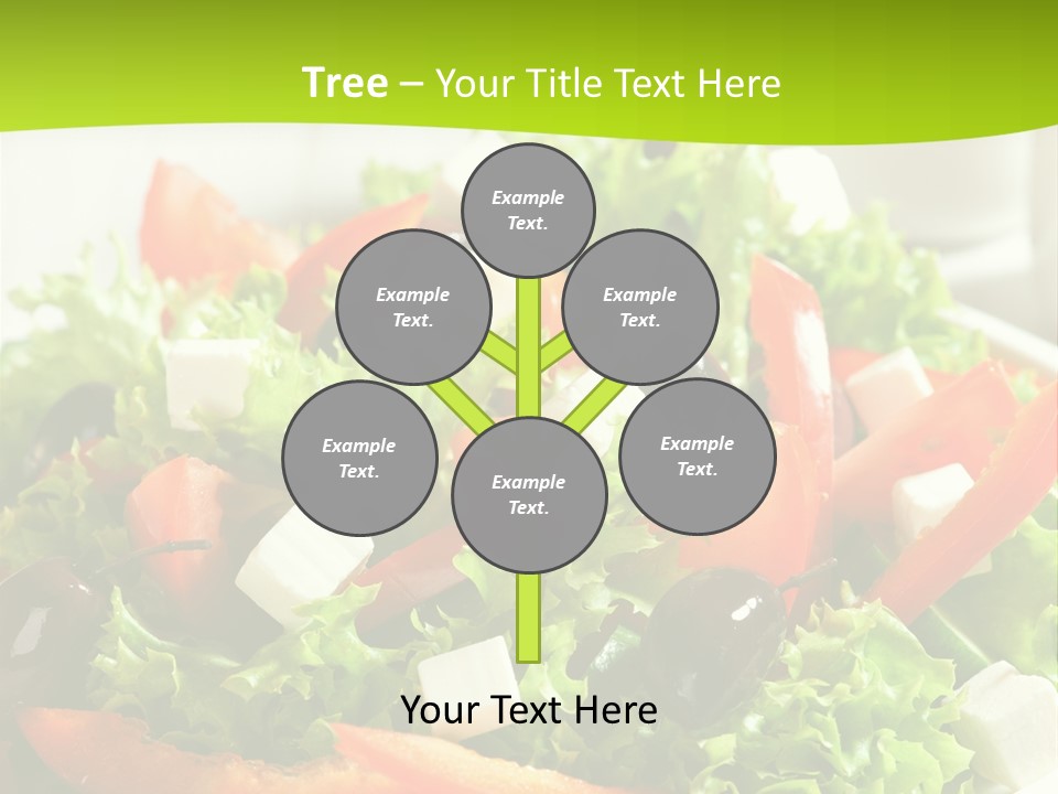 Olives Appetizer Closeup PowerPoint Template