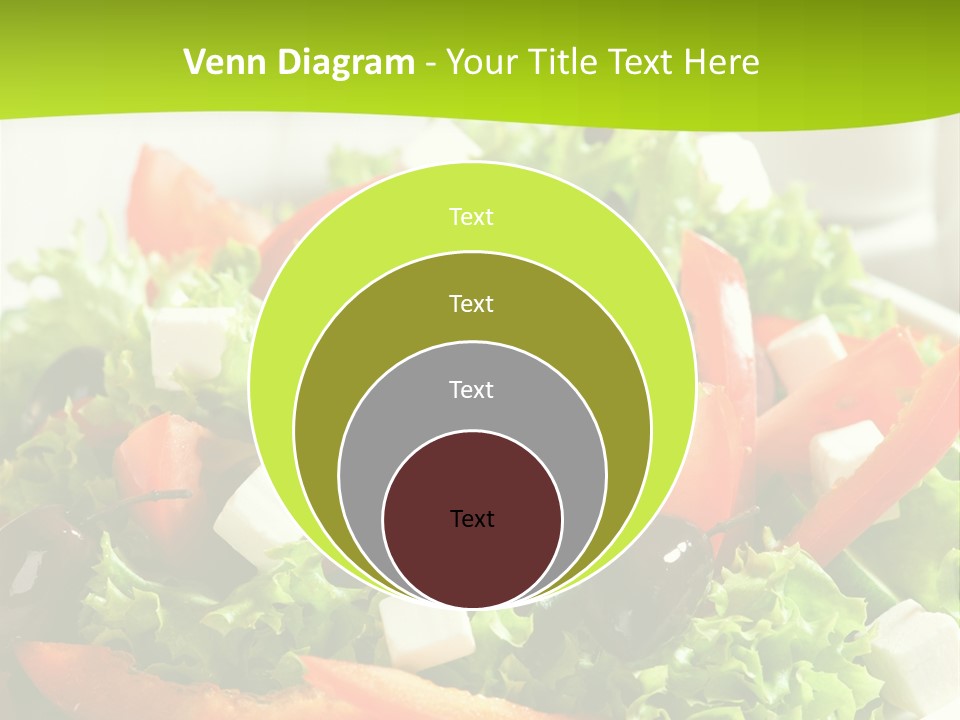 Olives Appetizer Closeup PowerPoint Template