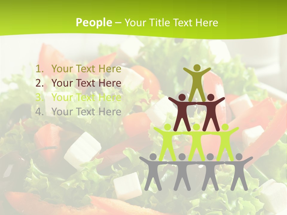 Olives Appetizer Closeup PowerPoint Template