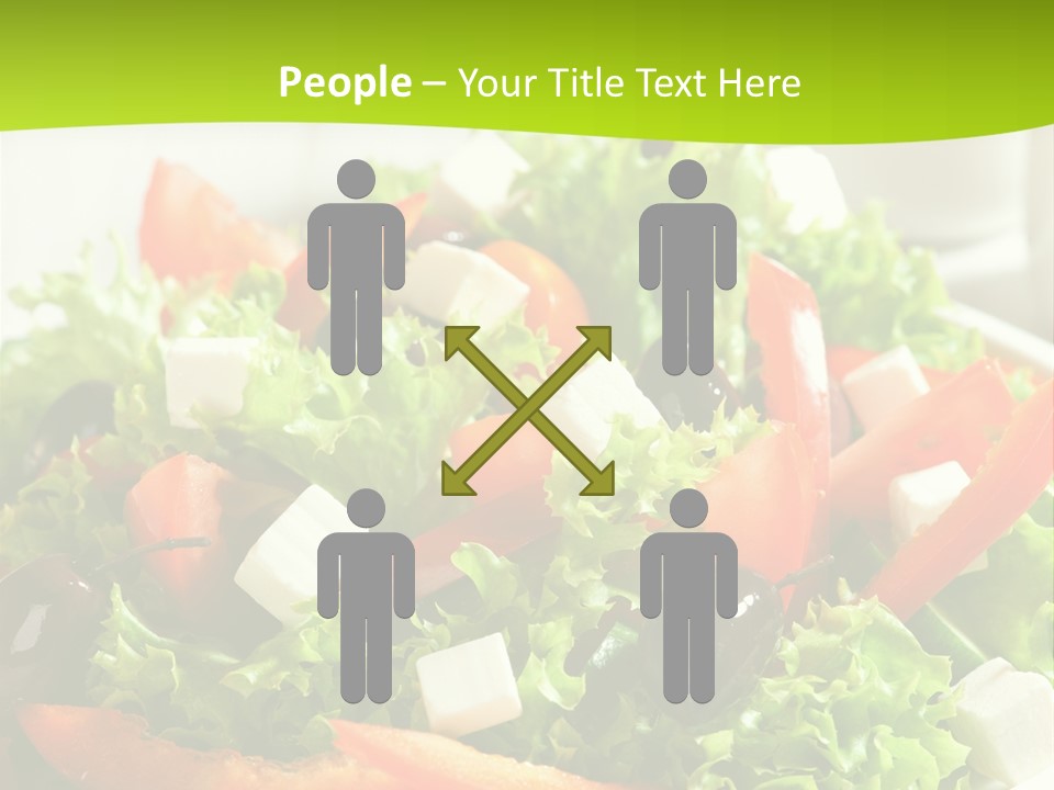 Olives Appetizer Closeup PowerPoint Template