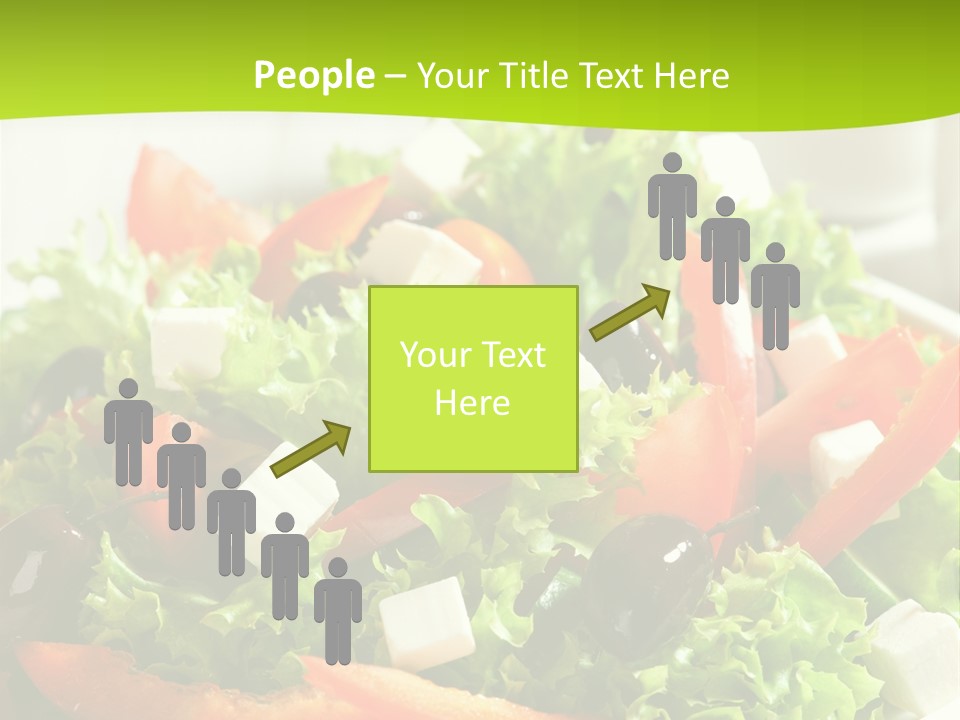 Olives Appetizer Closeup PowerPoint Template