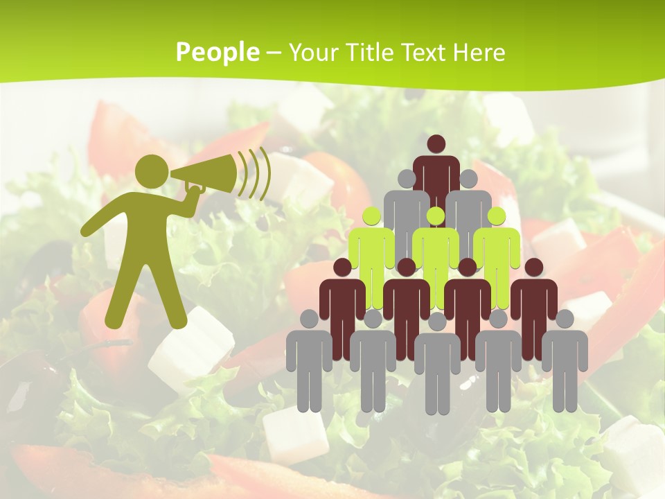 Olives Appetizer Closeup PowerPoint Template