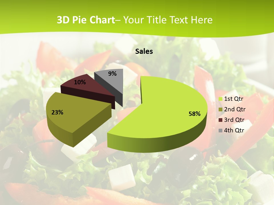 Olives Appetizer Closeup PowerPoint Template