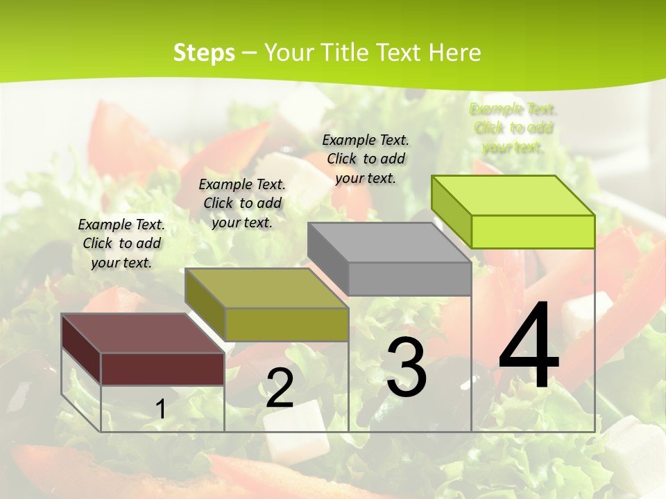Olives Appetizer Closeup PowerPoint Template