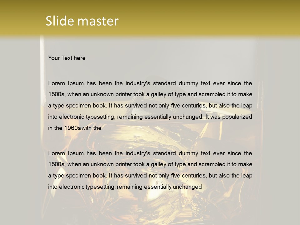 Spirits One Background PowerPoint Template